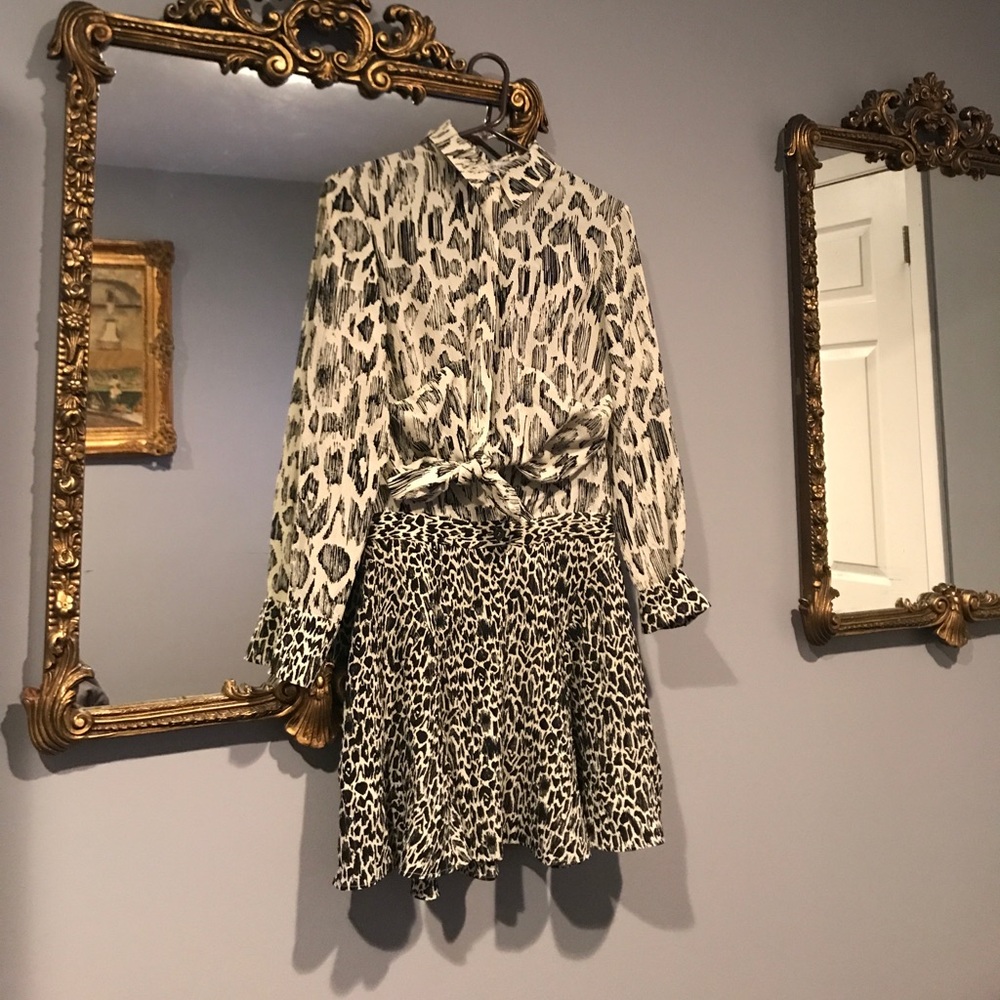 2 pattern dress by Derek Lam for intermix